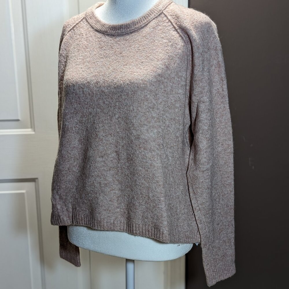 Madewell Exposed Seam Crewneck Sweater, Size S